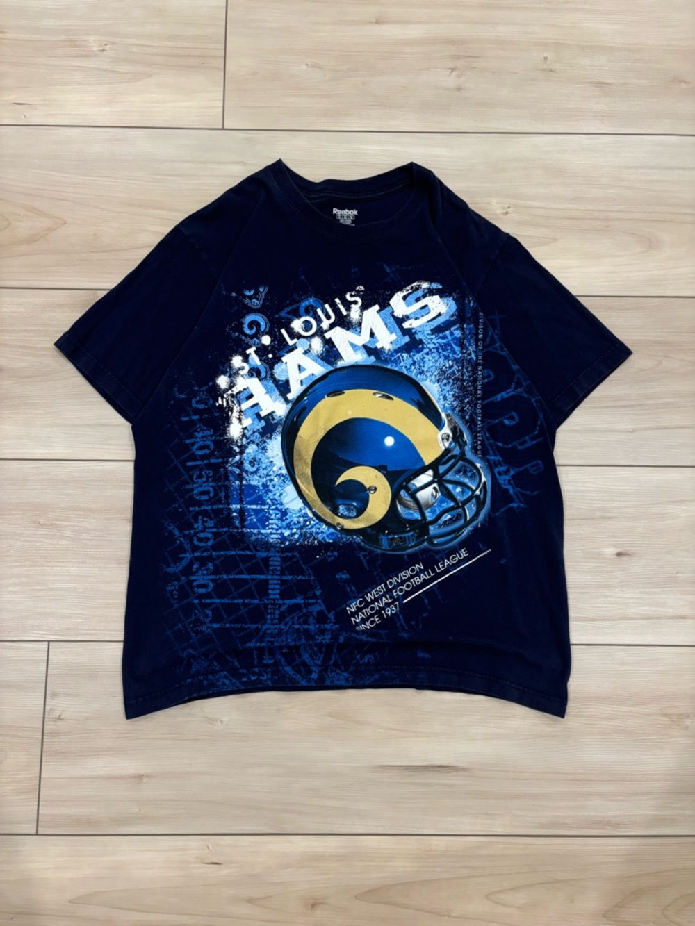 Reebok St. Louis Rams NFL AOP Graphic Tee